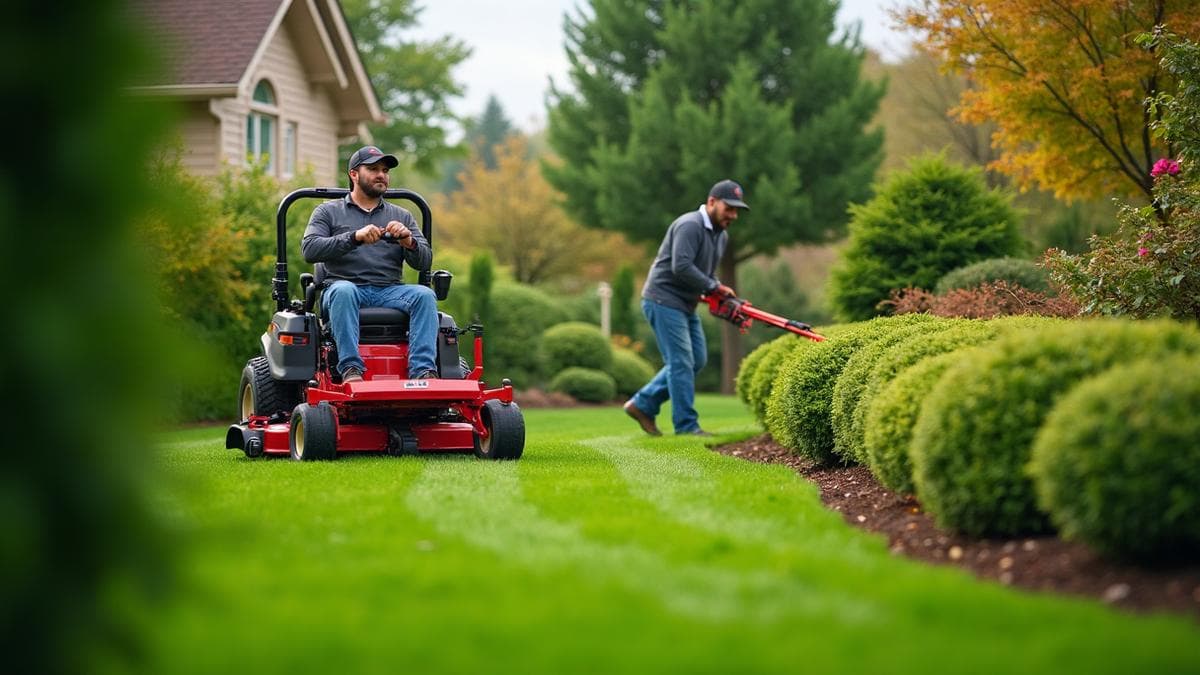 Professional lawn care services in Chatham